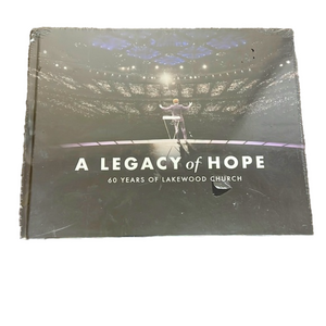 Joel Osteen Brand new A Legacy of Hope Hardcover Book